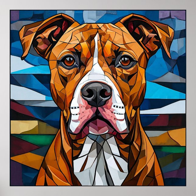 🔥 Ca De Bou Powerful Guard Dog Strong Breed  Poster (Front)