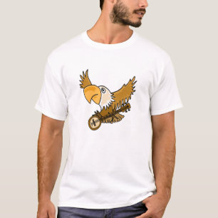 CA- Eagle with a Banjo T-shirt