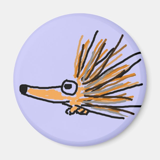 CA- Funky Porcupine Magnet (Front)