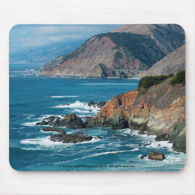 CA Hwy 1 Mousepad (Front)