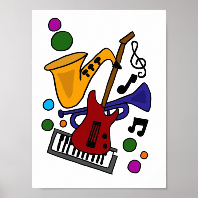 CA- Music Art Poster (Front)