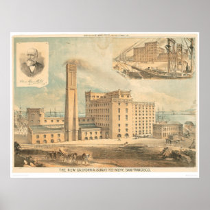 CA. Sugar Refinery (1192A) Poster