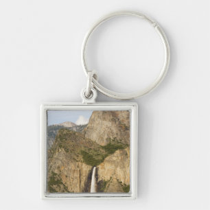 CA, Yosemite NP, Bridalveil Falls Key Ring
