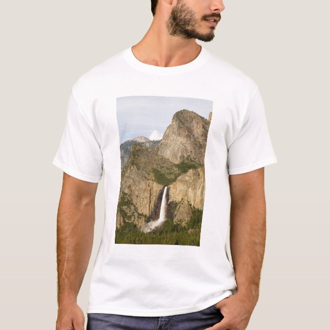 CA, Yosemite NP, Bridalveil Falls T-Shirt (Front)