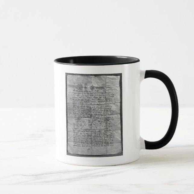 Cabalistic amulet mug (Right)