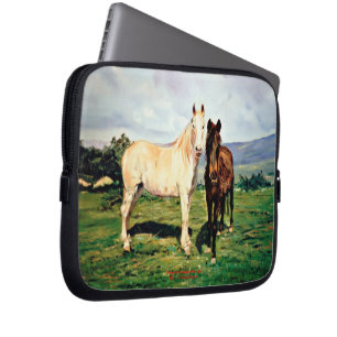 Caballos/Cabalos/Horses Laptop Sleeve