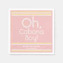 Cabana Boy Cocktail Napkins
