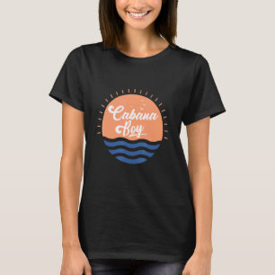 Cabana Boy Pool Party Bartender T-Shirt