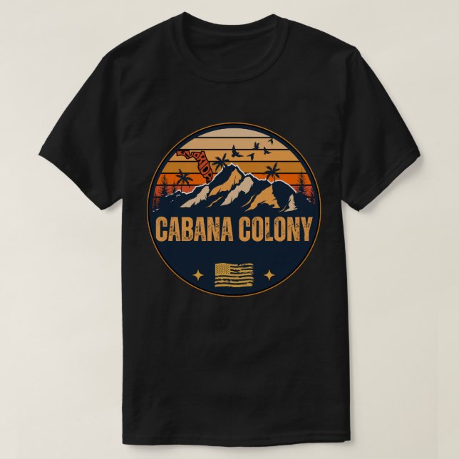 Cabana Colony, Florida  T-Shirt (Design Front)