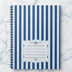 Cabana Stripe Nautical Notebook