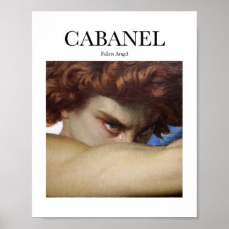 Cabanel - Fallen Angel  Poster