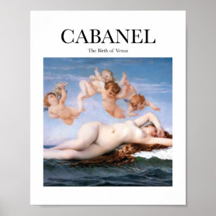 Cabanel - The Birth of Venus  Poster