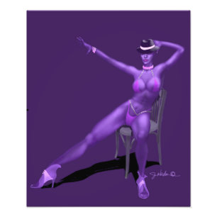 Cabaret Dancer Poster Print