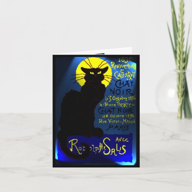 Cabaret du Chat Noir Card (Front)