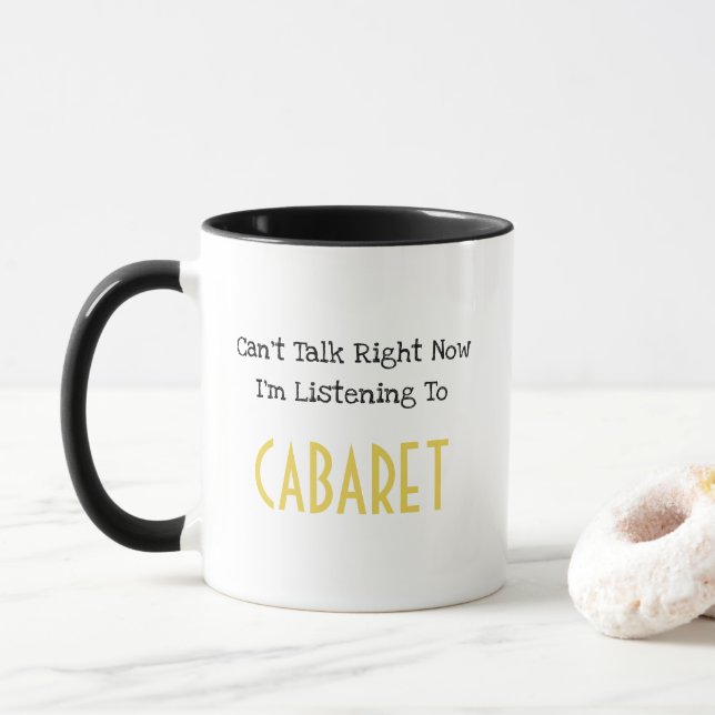 Cabaret Mug (With Donut)