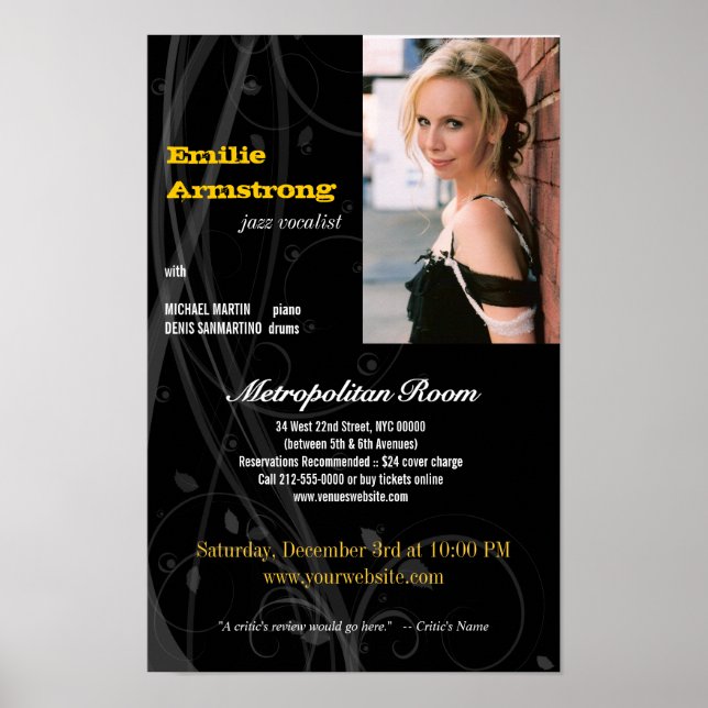 Cabaret Performance Print (Front)