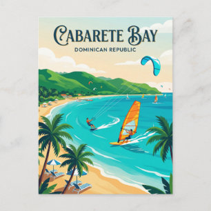 Cabarete Bay Dominican Republic Postcard