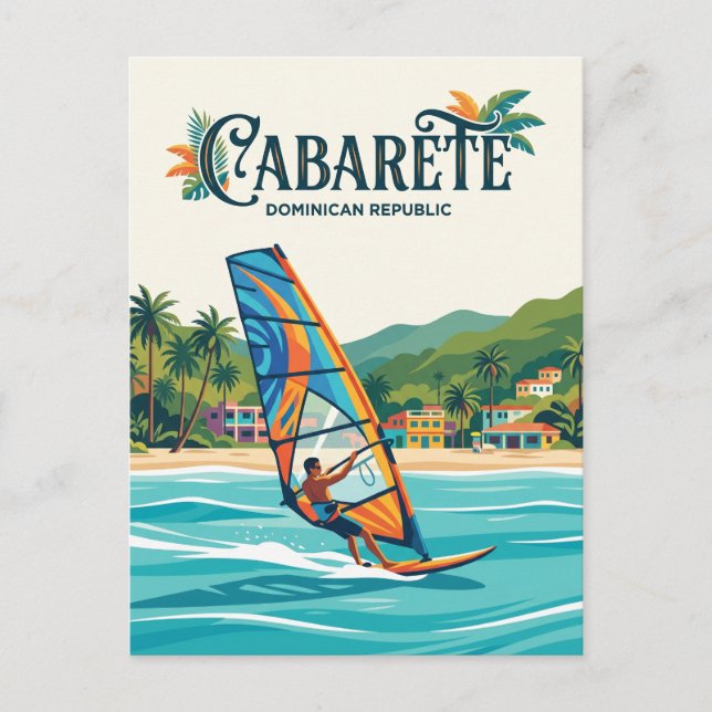 Cabarete Dominican Republic Postcard (Front)