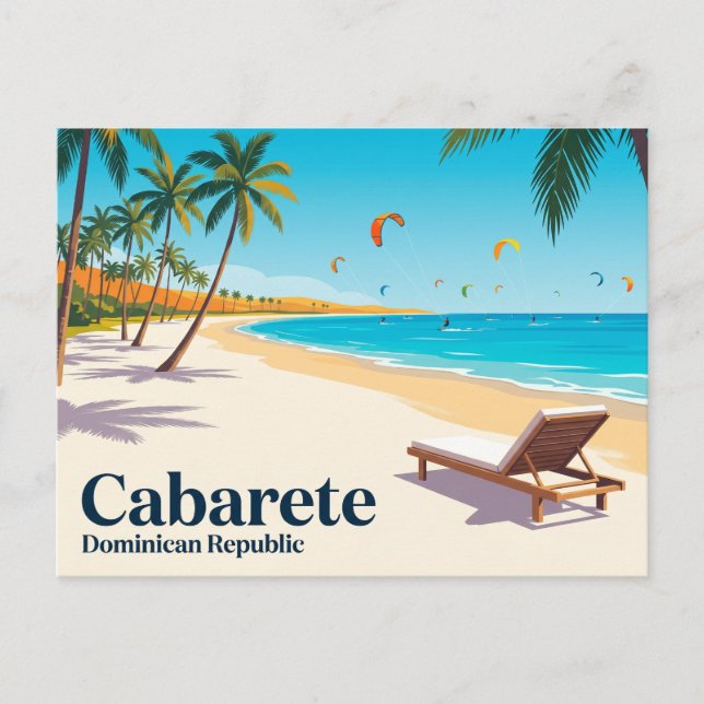 Cabarete Dominican Republic Postcard (Front)