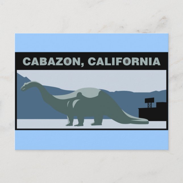 Cabazon, California Postcard (Front)