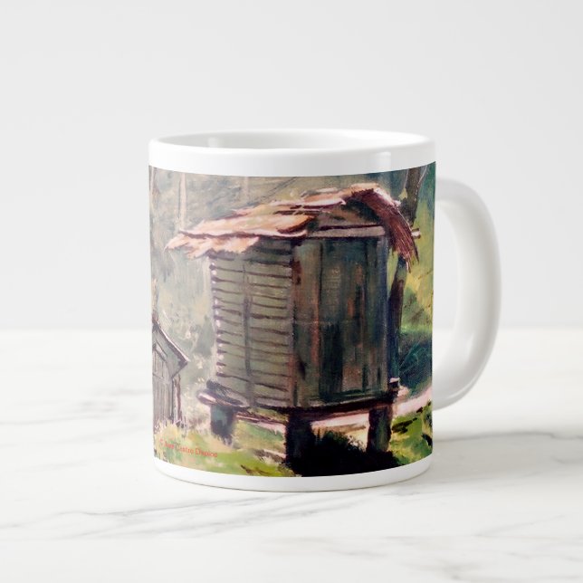 Cabazos Large Coffee Mug (Front Right)