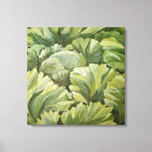 Cabbage 2013 canvas print