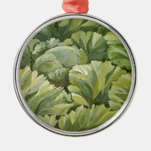 Cabbage 2013 metal tree decoration
