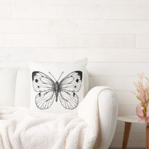 Cabbage butterfly cushion