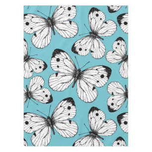 Cabbage butterfly pattern tablecloth