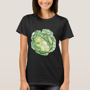 Cabbage Halloween Group Costume Salad Vegan Vegeta T-Shirt
