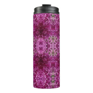 Cabbage Ikat Pouf Thermal Tumbler