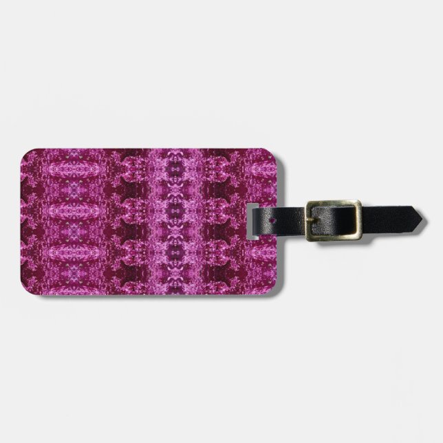 Cabbage Ikat Too  Luggage Tag (Front Horizontal)