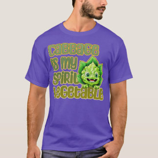 Cabbage is my Spirit Vegetable T-Shirt