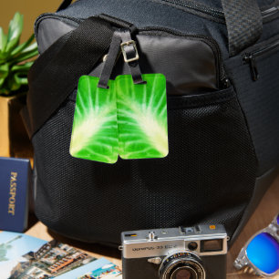 Cabbage Leaf Luggage Tag
