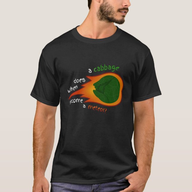 Cabbage Meteor T-Shirt (Front)