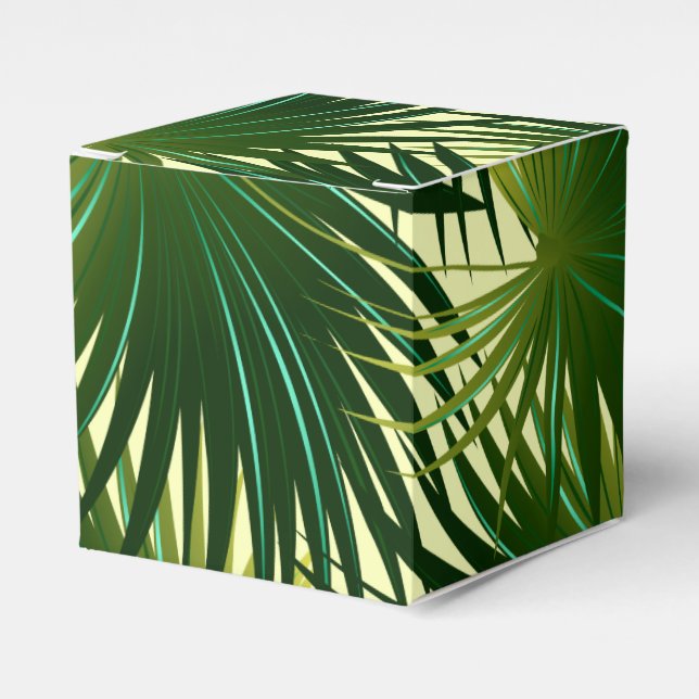 Cabbage palm leaf favour box (Front Side)
