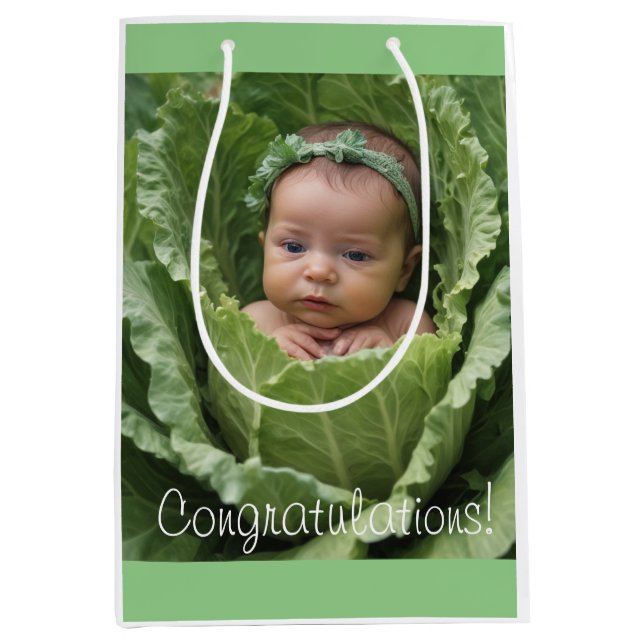 Cabbage Patch Baby Medium Gift Bag (Front)
