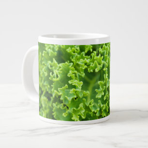 Cabbage pattern large coffee mug