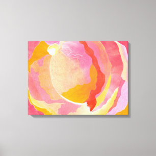 Cabbage Rose III Canvas Print