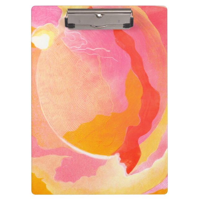 Cabbage Rose III Clipboard (Front)