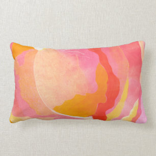 Cabbage Rose III Lumbar Cushion