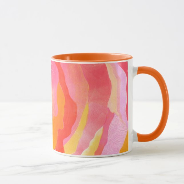 Cabbage Rose III Mug (Right)