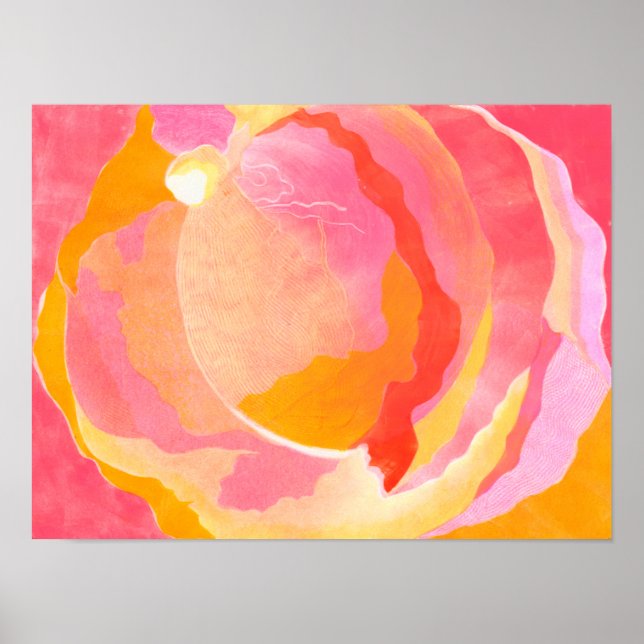 Cabbage Rose III Poster (Front)