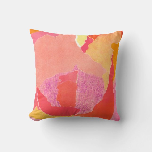 Cabbage Rose IV Cushion (Front)