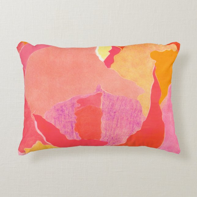 Cabbage Rose IV Decorative Cushion (Front)