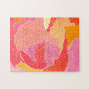 Cabbage Rose IV Jigsaw Puzzle