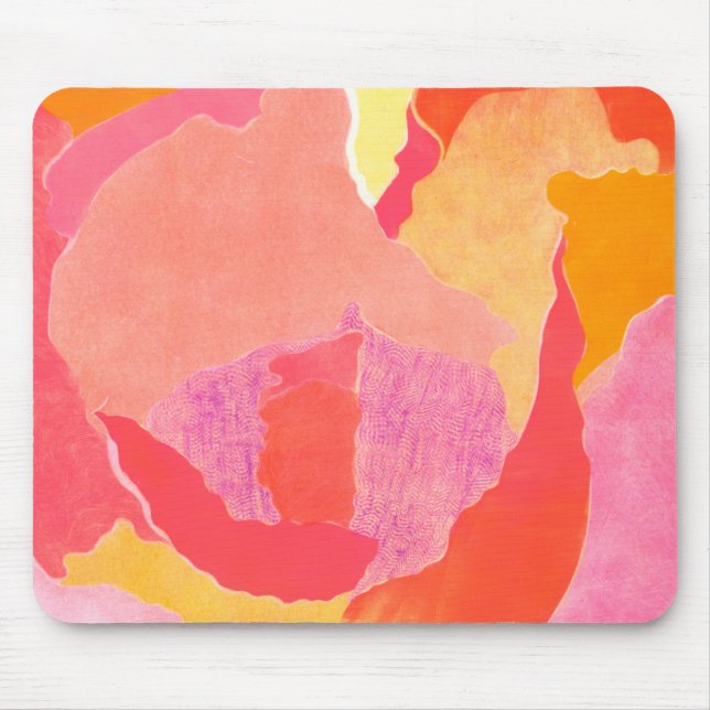 Cabbage Rose IV Mouse Mat (Front)