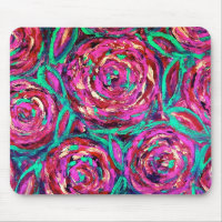 CABBAGE ROSE Mousepad