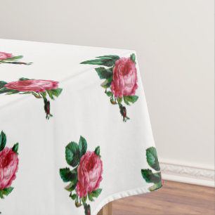 Cabbage Rose Tablecloth