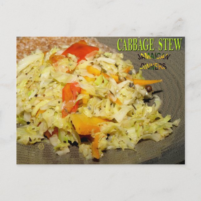 Cabbage Stew Postcard (Front)
